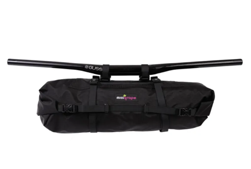 Miss Grape Tendril 10.7 Waterproof Handlebar Bag Black-1